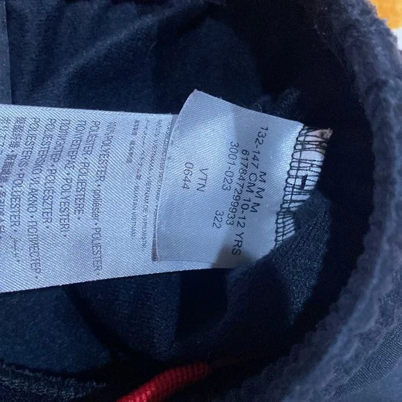 4/$10 Jordan Kids Black Jogger Pants boys medium - Picture 3 of 5